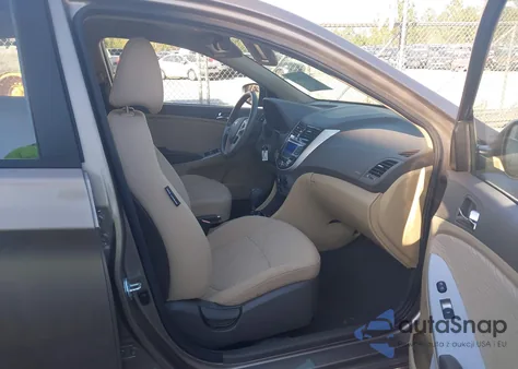 2014 Hyundai Accent Gls z USA, uszkodzony, nr VIN KMHCU4AE1EU748772